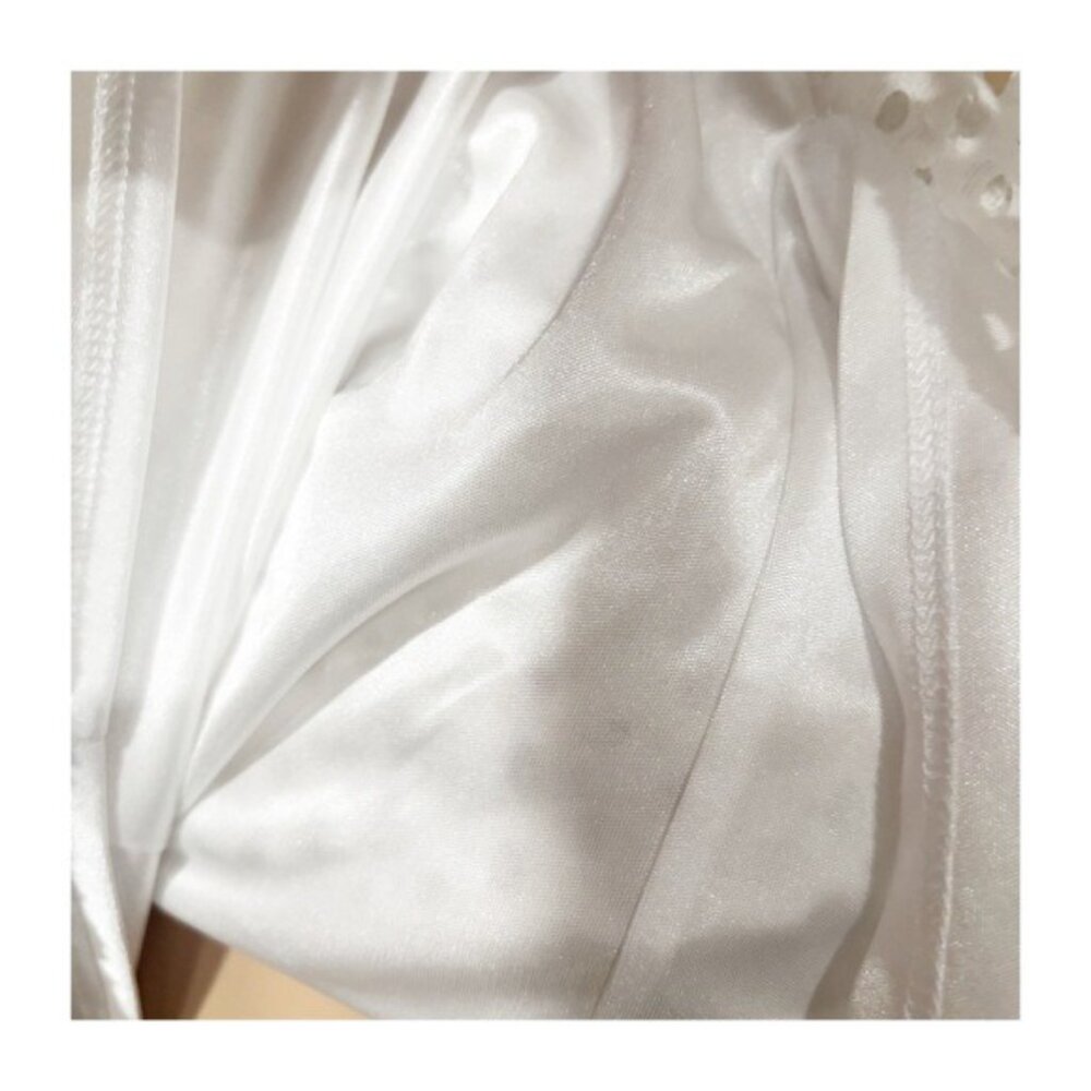 Laundry Illusion White Crochet & Eyelet Layered Top • Boho‑Chic Summer - Size XL - Picture 3 of 7